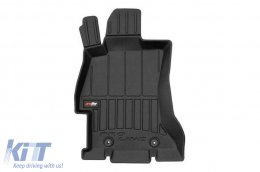 Frogum 3D ProLine specifikus gumiszőnyeg garnitúra, Subaru Impreza, XV 2012-2016, Levorg 2014-2020, WRX Sti 2015-2021, 4 részes, fekete, 24 hónap garancia-image-6223435