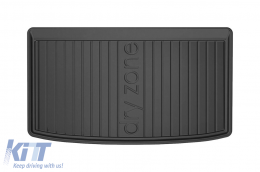 Frogum Dry Zone trunk mat suitable for Hyundai Kona 2017-2023, with the trunk floor in the lower position, without organizer - ABTLPH6019027