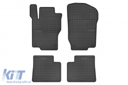 image-14-Frogum El Toro típusspecifikus gumiszőnyeg garnitúra, Mercedes ML W164 2005-2011, GL X164 2006-2012, 4 részes, fekete