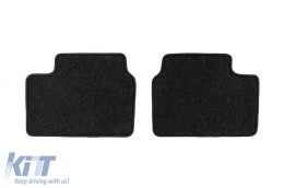 Frogum Horizon textil szőnyeg garnitúra, Kia Ceed, Kia ProCeed 2012-2018, 4 részes, fekete-image-6255155