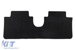 Frogum Horizon textil szőnyeg garnitúra, Toyota Yaris 2011-2020 nem Hybrid, 3 részes, fekete-image-6255393