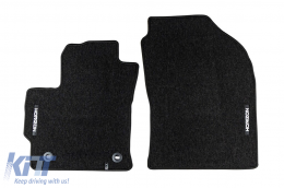 Frogum Horizon textil szőnyeg garnitúra, Toyota Corolla Hybrid 2018-tól, 4 részes, fekete-image-6255413