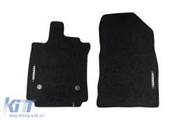 Frogum Horizon textil szőnyeg garnitúra, Renault Clio 2012-2020, 4 darabos, fekete-image-6255297