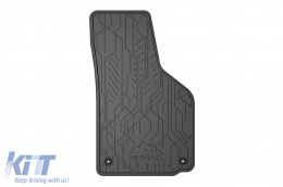 Frogum NOMAD specifikus első gumiszőnyeg szett Seat Leon 2005-2012, Toledo 2004-2009, Skoda Octavia 2004-2013, Skoda Yeti 2009-2018, Golf V 2003-2009, Golf VI 2008-2016, Jetta 2005-2010 modellekhez-image-6256400