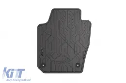 Frogum NOMAD specifikus első gumiszőnyeg szett, Seat Ibiza 2008-2017, Skoda Fabia 2014-2022, 2 darabos, fekete-image-6256458