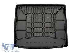 image-17-Frogum ProLine Gummimatte für den Kofferraum geeignet für Ford Focus Kombi nach 2018 mit dem Kofferraumboden in der oberen Position, ohne Seitenfächer, mit Notrad