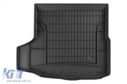 image-51-Frogum ProLine Gummimatte für den Kofferraum geeignet für Volkswagen Arteon Shooting Brake nach 2020 mit vollwertigem Ersatzrad