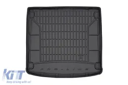 image-47-Frogum ProLine Gummimatte geeignet für Audi A4 B6 Kombi 2001-2004 ohne Seitentaschen