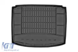 image-9-Frogum ProLine Gummimatte geeignet für Fiat Croma 2005-2011 mit dem Kofferraumboden in der unteren Position