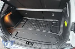 Frogum ProLine Gummimatte geeignet für Hyundai Kona 2017-2023, mit dem Kofferraumboden in der oberen Position-image-6233427