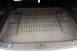 Frogum ProLine Gummimatte geeignet für Mercedes E-Klasse W212 Limousine 2009-2016 Version ohne Kunststoffeinlage hinter den Rücksitzen-image-6234763