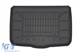 Frogum ProLine rubber trunk mat suitable for Audi Q2 after 2016 with the trunk floor in the lower position - ABTLPA6019999