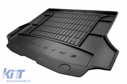 Frogum ProLine rubber trunk mat suitable for BMW series 5 F07 GT 2009-2017 without additional cargo compartment-image-6233734