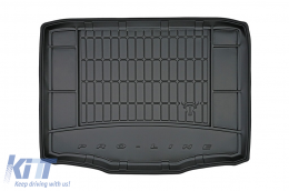 Frogum ProLine rubber trunk mat suitable for Fiat Tipo wagon after 2016 with the trunk floor in the lower position - ABTLPF6020023