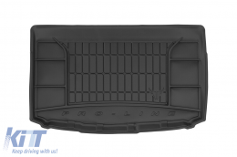 Frogum ProLine rubber trunk mat suitable for Kia Stonic after 2017 with the trunk floor in the lower position - ABTLPK6019831