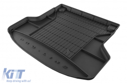 Frogum ProLine rubber trunk mat suitable for Kia Ceed wagon after 2018 with side pockets, without subwoofer-image-6234241