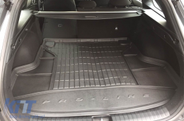 Frogum ProLine rubber trunk mat suitable for Kia Ceed wagon after 2018 with side pockets, without subwoofer-image-6234244
