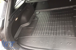 Frogum ProLine rubber trunk mat suitable for Kia Ceed wagon after 2018 with side pockets, without subwoofer-image-6234245