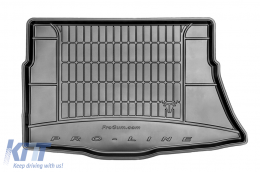Frogum ProLine rubber trunk mat suitable for Kia Ceed hatchback 2012-2018 without side pockets - ABTLPK6020282