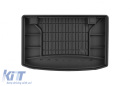 Frogum ProLine rubber trunk mat suitable for Kia Venga 2009-2019 with the trunk floor in the lower position - ABTLPK6020283