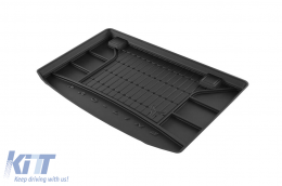 Frogum ProLine rubber trunk mat suitable for Kia Venga 2009-2019 with the trunk floor in the lower position-image-6235087