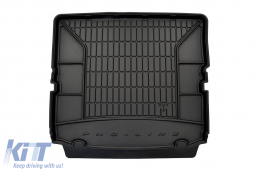 Frogum ProLine rubber trunk mat suitable for Opel Zafira B 2005-2014 7 seats with folded 3rd row of seats - ABTLPO6019799