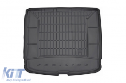 Frogum ProLine rubber trunk mat suitable for Seat Altea XL 2004-2015 with the trunk floor in the upper position - ABTLPS6019912