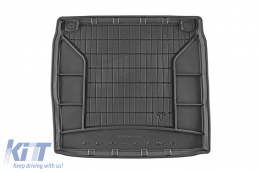 Frogum ProLine rubber trunk mat suitable for Citroën C5 sedan 2008-2017 without side pockets