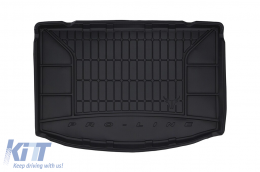 Frogum ProLine rubber trunk mat suitable for Mazda CX-3 after 2015 with the trunk floor in the upper position - ABTLPM6019758