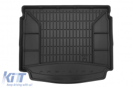 Frogum ProLine rubber trunk mat suitable for Renault Megane wagon 2015-2022 with the trunk floor in the upper position - ABTLPR6019762