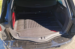 Frogum ProLine rubber trunk mat suitable for Renault Megane wagon 2015-2022 with the trunk floor in the upper position-image-6233367
