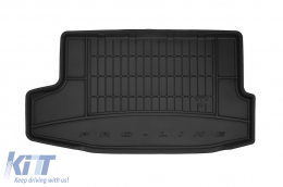 Frogum ProLine rubber trunk mat suitable for Nissan Juke 2014-2019 with the trunk floor in the upper position - ABTLPN6019771