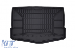 Frogum ProLine rubber trunk mat suitable for Nissan Qashqai after 2013 5 seats with the trunk floor in the lower position - ABTLPN6019774