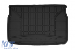 Frogum ProLine rubber trunk mat suitable for Peugeot 208 2012-2019 without subwoofer - ABTLPP6019792