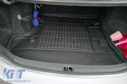 Frogum ProLine rubber trunk mat suitable for Toyota Corolla sedan 2008-2013-image-6233499