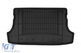 Frogum ProLine rubber trunk mat suitable for Suzuki Grand Vitara 2006-2014 with the trunk floor in the upper position - ABTLPS6019802