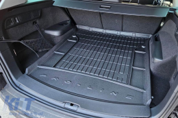 Frogum ProLine rubber trunk mat suitable for Skoda Kodiaq after 2016 7 seats, without side pockets-image-6233539