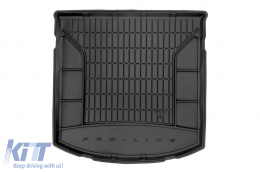 Frogum ProLine rubber trunk mat suitable for Volkswagen Touran 2003-2010 5 seats - ABTLPV6019821