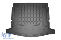 Frogum ProLine rubber trunk mat suitable for Nissan X-Trail 2013-2017 5 seats with the trunk floor in the lower position
