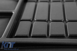 Frogum ProLine rubber trunk mat suitable for Mercedes GLS X166 after 2015 7 seats with 3rd row seats upright-image-6233629