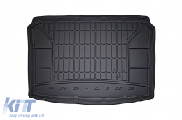 Frogum ProLine rubber trunk mat suitable for Skoda Fabia hatchback 1999-2007 - ABTLPS6019849