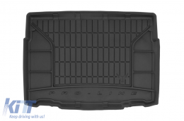 Frogum ProLine rubber trunk mat suitable for Citroën C3 Aircross after 2017 with the trunk floor in the lower position - ABTLPC6019853