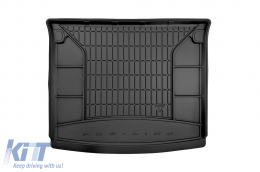 Frogum ProLine rubber trunk mat suitable for Volkswagen Caddy Life 2015-2020 5 seats - ABTLPV6019872