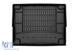 Frogum ProLine rubber trunk mat suitable for Peugeot 3008 2009-2016 with the trunk floor in the upper position - ABTLPP6019880