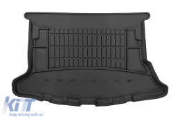 Frogum ProLine rubber trunk mat suitable for Toyota Auris hatchback 2012-2018 version Comfort, with side pockets - ABTLPT6019882