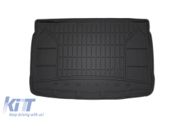 Frogum ProLine rubber trunk mat suitable for Peugeot 207 hatchback 2006-2012 5 doors
