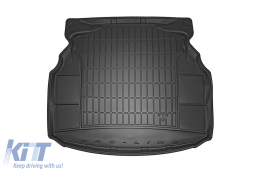 Frogum ProLine rubber trunk mat suitable for Mercedes C class W204 sedan 2007-2014 model without folding rear seats - ABTLPM6019942
