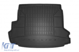 Frogum ProLine rubber trunk mat suitable for Nissan X-Trail 2008-2013 with organizer in the trunk - ABTLPN6019945