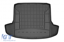 Frogum ProLine rubber trunk mat suitable for Skoda Superb wagon 2008-2015 with side pockets - ABTLPS6019976