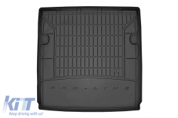 Frogum ProLine rubber trunk mat suitable for Skoda Octavia wagon 1996-2010 with the trunk floor in the upper position - ABTLPS6019981